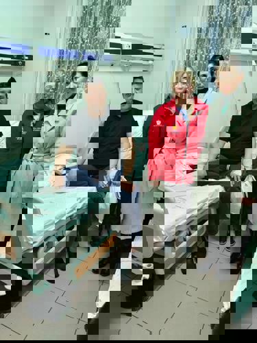 Onikişubat Belediyesi’nden hastalara şifa niyetine hediye